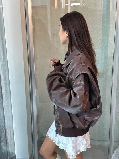 Emilia Leather Jacket